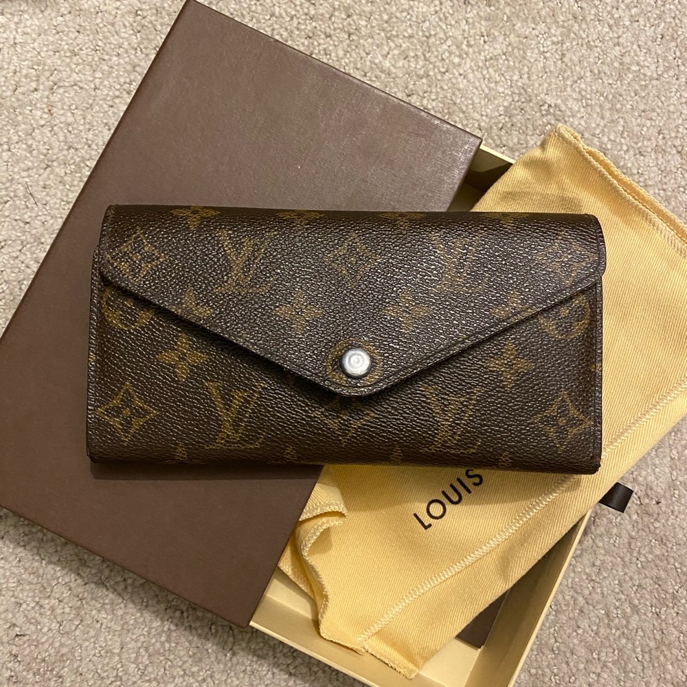 Louis Vuitton wallet.